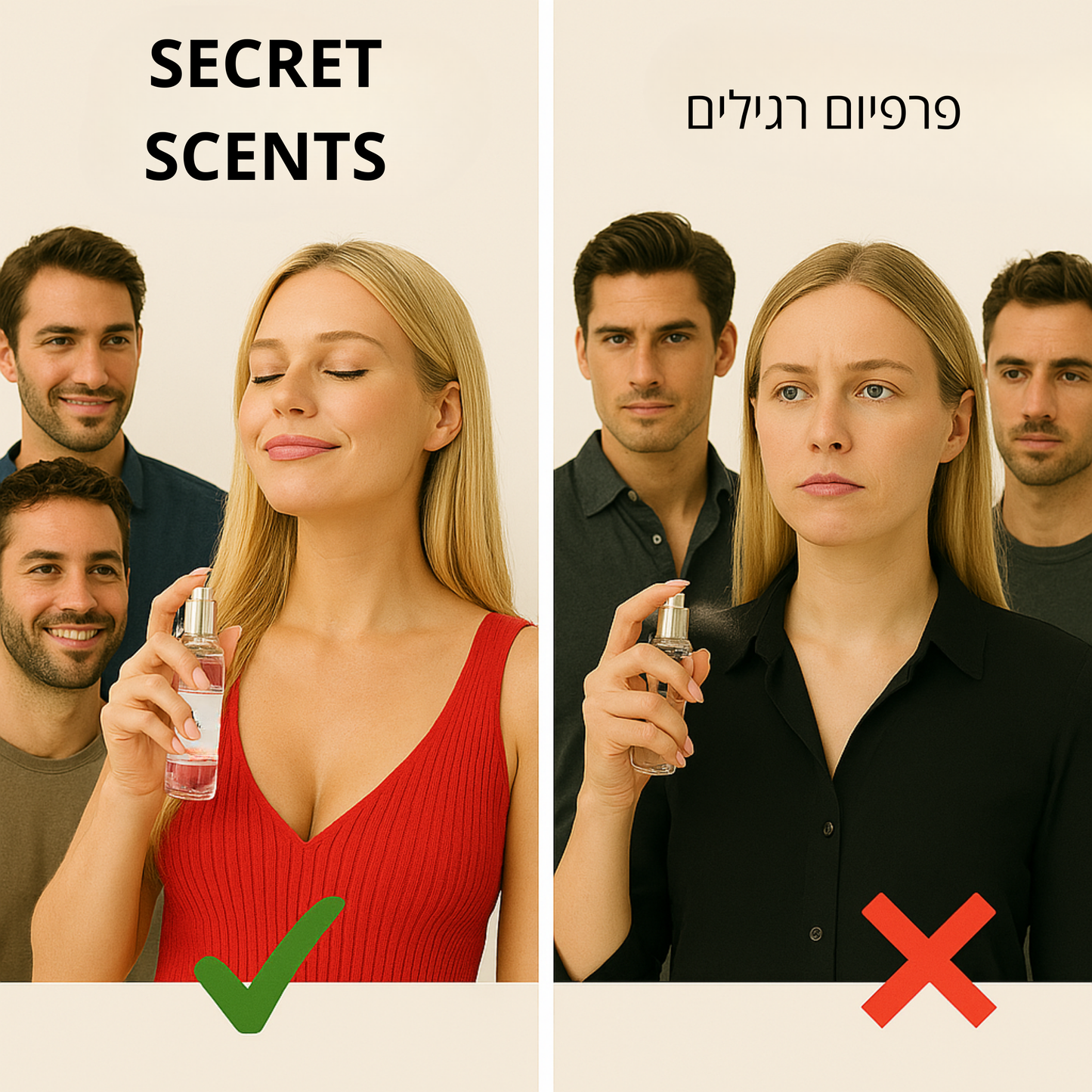 ®SECRET SCENTS מעורר המשיכה