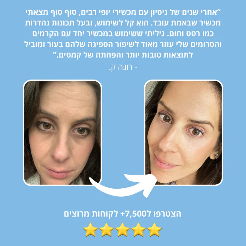 מכשיר טיפול הפנים ®NEW-ME